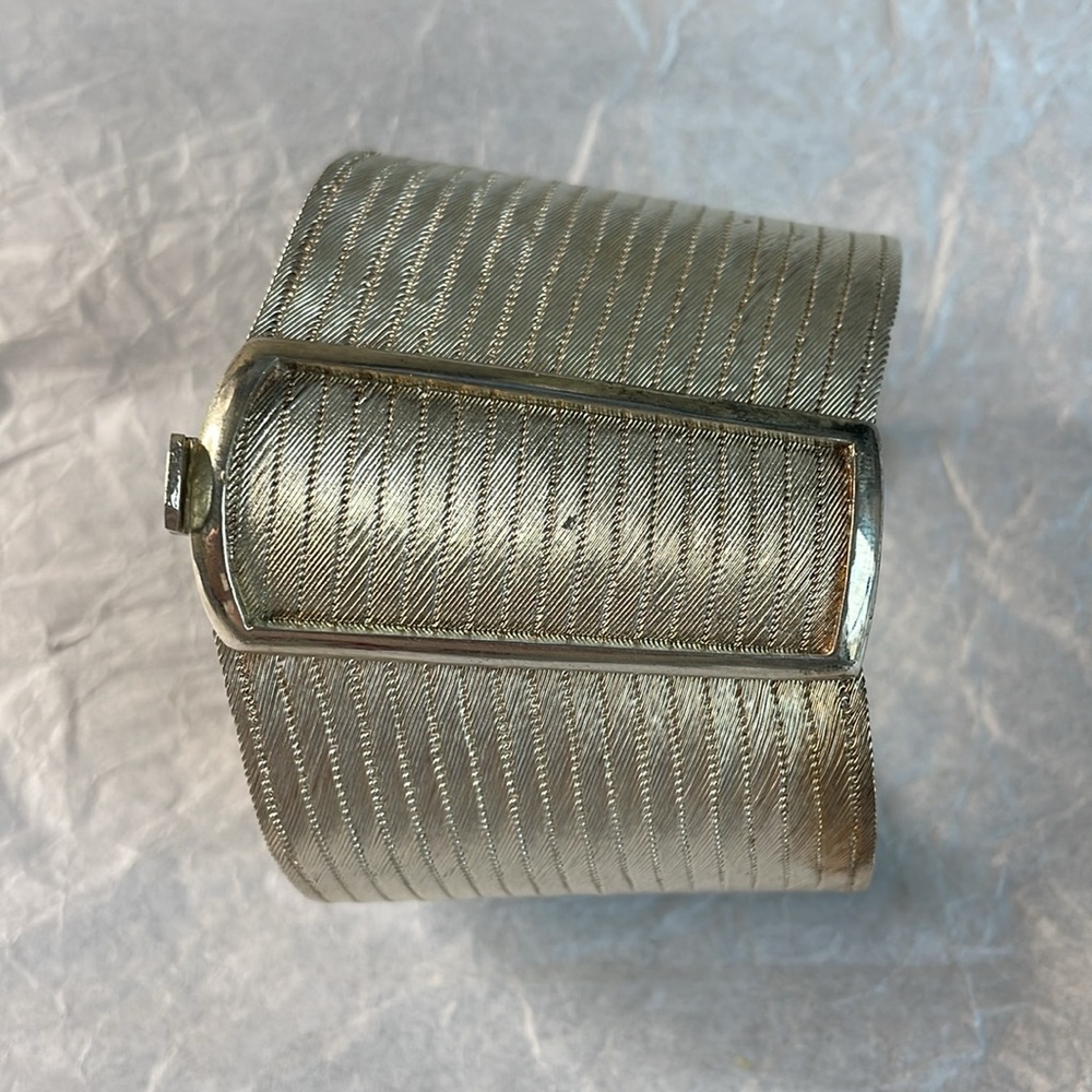 Silver bracelet/cuff